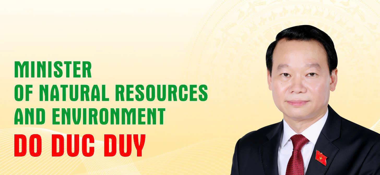bộ trường tài nguyên và môi trường đỗ đức duy