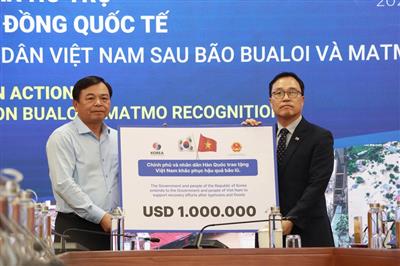 USD 9.7 million in international aid to be delivered to Vietnamese people in November