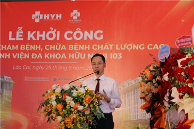 Groundbreaking ceremony for 350-bed high-quality hospital in Lao Cai